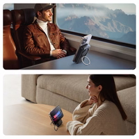 Joyroom JR-PBM02 Powerbank 22.5W 10000mAh 3in1 magnetiline induktiivne ühilduv MagSafe sisseehitatud kaabliga - must