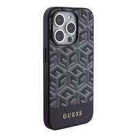 Guess GCube Stripes MagSafe ümbris jaoks iPhone 15 Pro Max - must