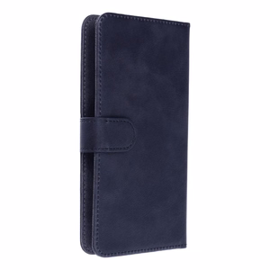 Universal book Ümbris COMMON size M jaoks SAMSUNG S21 / NOTE / NOTE 2 / NOTE 3 / S10 / HUAWEI P30 Lite / P9 / P9 Lite / SONY XPERIA Z3 / Z4 / Z5 dark sinine