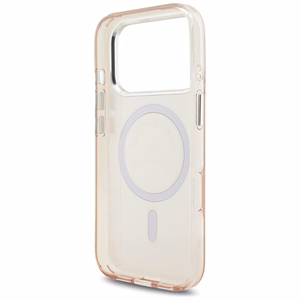 Karl Lagerfeld IML Karl RSG Logo MagSafe Ümbris jaoks iPhone 17 Pro - Roosa
