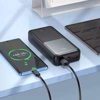 External battery Akupank Hoco J136A 22.5W+PD20W 20000mAh must