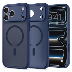 Spigen Ultra Hybrid MagSafe ümbris iPhone 18 Pro Max / 17 Pro Max jaoks, tumesinine