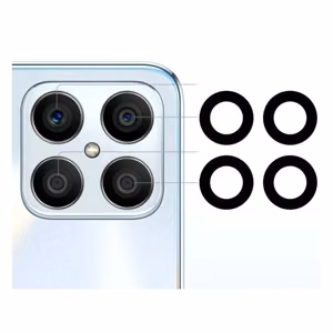 Rear Camera Lens Ühildub Huawei Honor X8 rear camera lens (4pcs)
