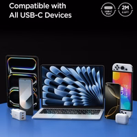 Spigen EB10020CC USB-C Kaabel 100W 200cm - must