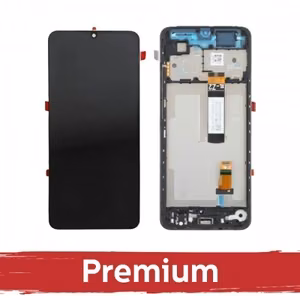 LCD Display Compatible With Xiaomi Redmi A5 / Poco C71 Black with Frame OEM