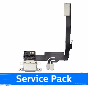 Laadimispesa ühilduv Apple iPhone 16 Pro koos flex / Black Titanium / (Service Pack)