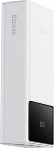Baseus EnerFill FP41 30000mAh 22.5W Powerbank koos Baseus Simple USB-A - USB-C 3A 30cm kaabliga - valge