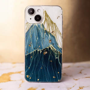 Kuldne Glam ümbris jaoks Samsung Galaxy A34 5G mountain