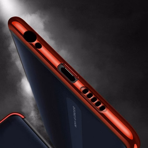 Selge värvi Case Gel TPU Electroplating raam Cover for Xiaomi Redmi 8A must