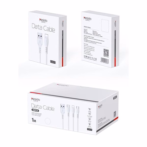 YESIDO kaabel CA71 USB/Lightning 1 m, 2A (20 tk), valge