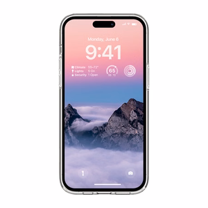 Crong Clear MAG Cover ümbris seadmele iPhone 14 Pro Max, MagSafe'iga ühilduv, läbipaistev