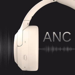 Krüger&Matz F8A juhtmeta kõrvaklapid ANC-ga, mustad