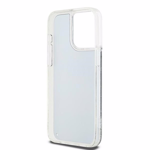 DKNY ümbris jaoks iPhone 15 Pro Max 6,7" DKHCP15XLBNAEK must HC liquid glitters w arch logo