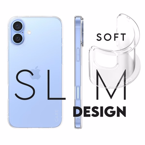 CARE by PanzerGlass X-Ray Soft Basic Ümbris iPhone 16 Plus 6.7" läbipaistev 1443