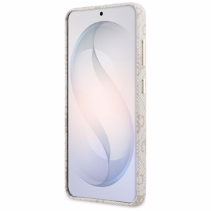 Guess ümbris 4G Triangle Logo MagSafe for Samsung Galaxy S26 roosa