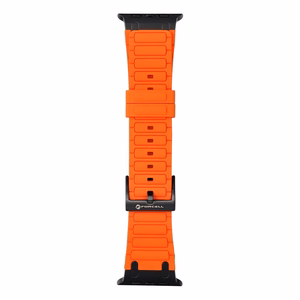 Strap to Apple Watch Forcell F-Design FA06 silicone holes 42 / 44 / 45 / 49 mm orange