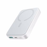 Joyroom JR-W020 Powerbank 20W 10000mAh MagSafe + USB-C - USB-C kaabel 0.25m - valge