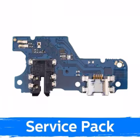 Charging Port Ühildub Huawei Y6p Koos Flex / Plata Original (Service Pack)