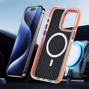 FIBER Ümbris comapitble with MagSafe jaoks SAMSUNG S26 PLUS oranž