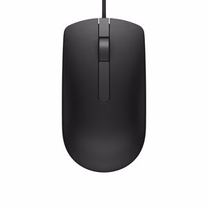 DELL MS116 hiir USB Type-A optiline 1000 DPI kahekäeline