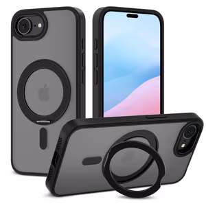 Tech-Protect MagRing MagSafe ümbris jaoks iPhone 16e - matte must