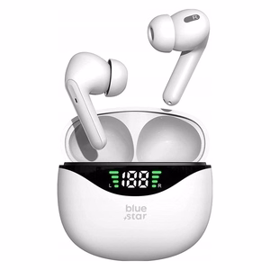 Juhtmevaba earbuds sinine Star T60 TWS valge