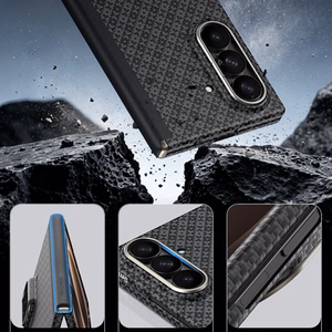 Benks Magnetic Armor Grid Air Grand Combo ümbris (C.K.FL.SA.BK.0051) Samsung Galaxy Z Fold 8 Ultra mudelile, must