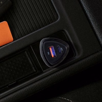 Car laadija Forcell F-Energy Carbon USB C + USB A QC3.0 PD 3A 38W CC50-1A1C must