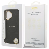GUESS ümbris jaoks IPHONE 17 compatible with MagSafe GUHMP17SPSAMSECK (PU W/ Peony Hot Stamp) must