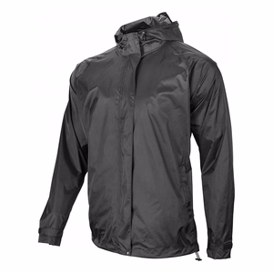 Rockbros YPY013BK4XL hingav tuulekindel vihmajope, suurus XXXXL - must