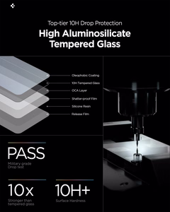 Privaatsuse kaitseklaas SPIGEN GLAS.TR "EZ FIT PRO AC" HD 2-PACK GALAXY S26 PRIVACY