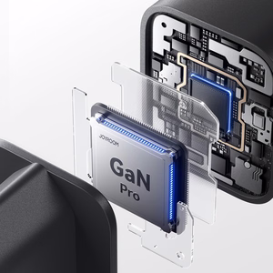 Joyroom JR-TO1 GaN 45W USB-C Lightning USB-A seinalaadija must