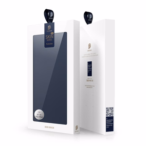 DUX DUCIS wallet ümbris SKIN PRO jaoks IPHONE 16 Pro Max sinine