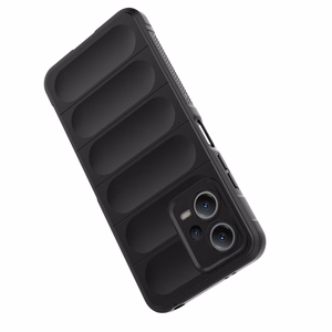 Magic Shield Case для Xiaomi Redmi Note 12 5G / Poco X5 5G гибкая броневая крышка чёрный
