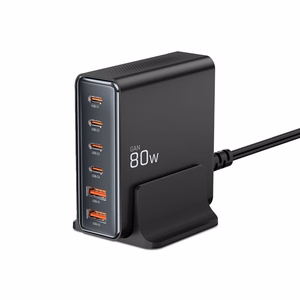 Tech-protect DC80W-GAN 6-PORT PD80W/QC3.0 Charging Station - must