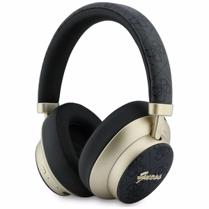 Juhtmevabad kõrvaklapid Guess ENC 4G Gold Script Metal, mustad