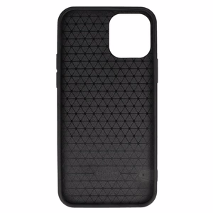 Tel Protect CARBON ümbris iPhone 12 Pro Max, must sinise triibuga