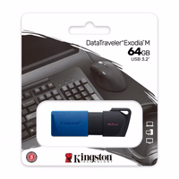 Kingston pendrive DataTraveler Exodia M DTXM 64GB sinine