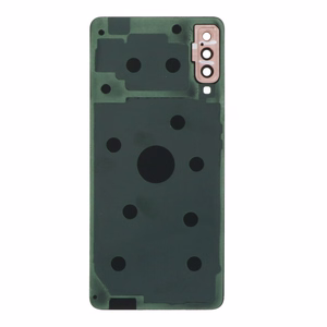 Задняя крышка Samsung A750 A7 2018 золотая (со стеклом камеры) OEM