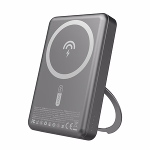 Dudao K28 10000mAh PD 22.5W MagSafe Powerbank metallist korpuse ja rõngaga - Hall