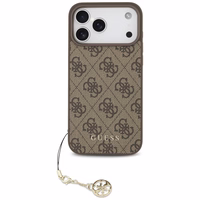 Guess 4G Charms Collection MagSafe ümbris jaoks iPhone 17 Pro Max - brown