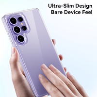 Rock Crystal läbipaistev Series Ümbris jaoks Samsung Galaxy S25 läbipaistev