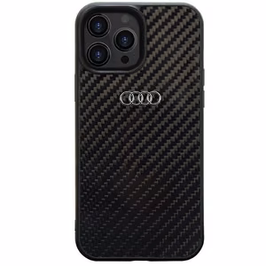 Audi Carbon Fiber iPhone 14 Pro Max 6.7" must/must hardcase AU-TPUPCIP14PM-R8/D2-BK