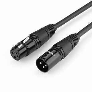 Ugreen AV130 66717 heli XLR (pesa) - XLR (pistik) kaabel mikrofonile / võimendile 2m - must
