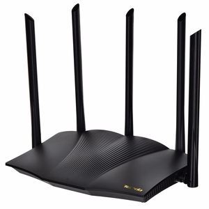 Tenda TX12 PRO juhtmevaba ruuter Fast Ethernet kahesageduslik (2.4 GHz / 5 GHz) must