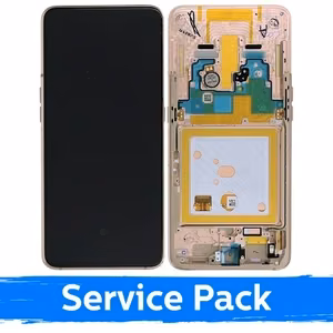 LCD ekraan ühilduv Samsung A805 2019 A80 kuldne raamiga (Service Pack)