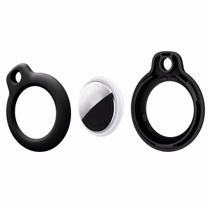 Чехол Tech-Protect Rough 2 шт. для Apple AirTag - чёрный