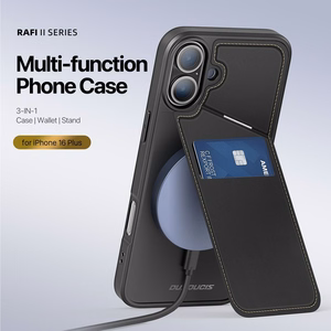 DUX DUCIS Ümbris RAFI II MAG with Alus compatible with MagSafe jaoks IPHONE 16 Plus must