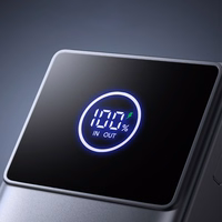 Joyroom JR-PR1 10000mAh 22.5W Powerbank sisseehitatud sissetõmmatava USB-C kaabliga - must