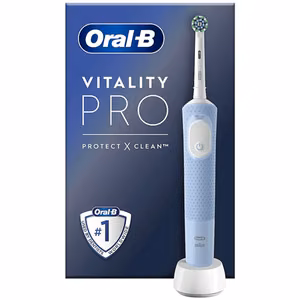 Oral-B Electric Toothbrush Vitality Pro Rechargeable For adults Number of brush heads included 1 Number of teeth brushing modes 3 Blue